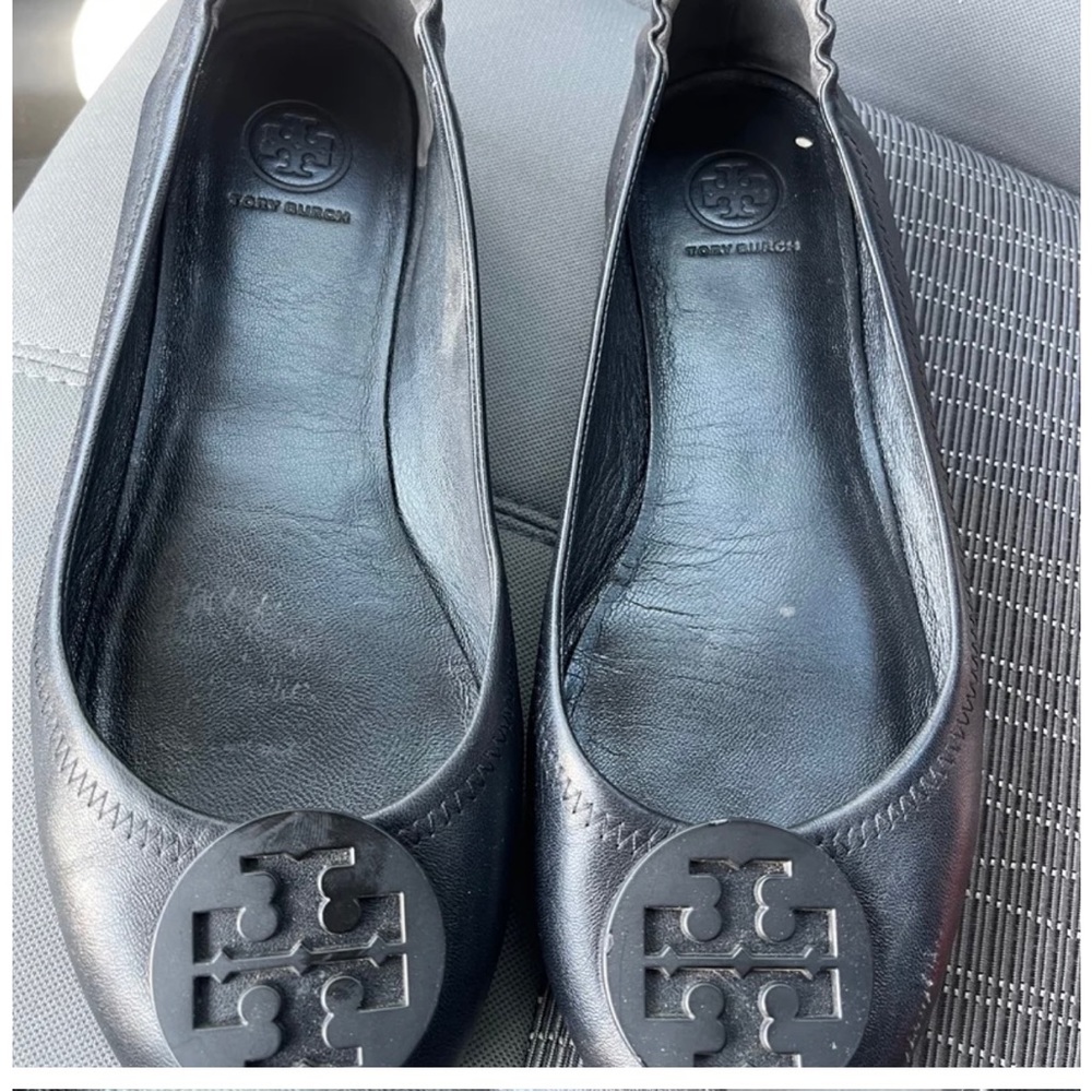 Authentic Tory Burch Miller flats. Gently worn with plenty of life left.